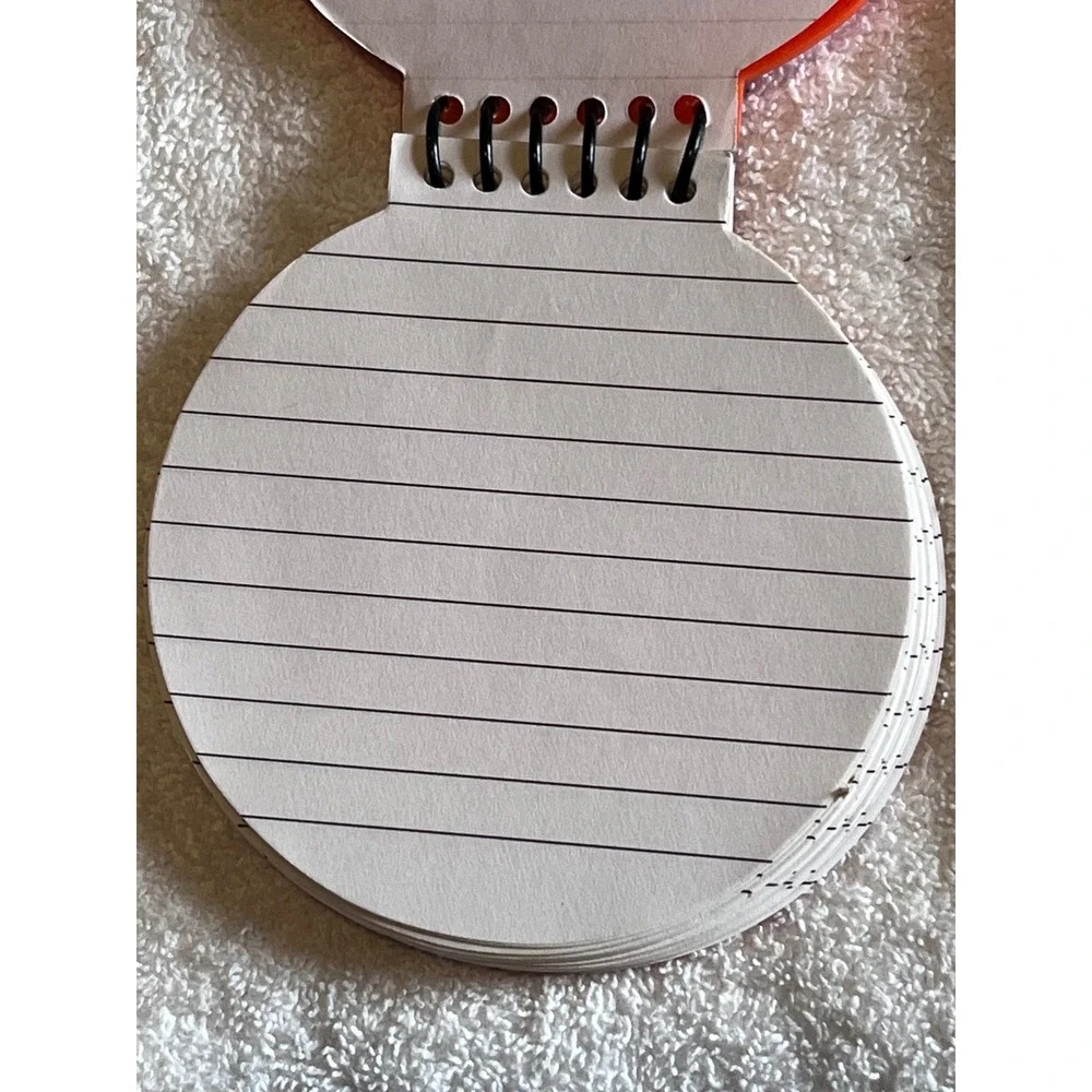 Vintage Minute Maid Orangeade Round Spiral Notebook Orange Collectible Promo